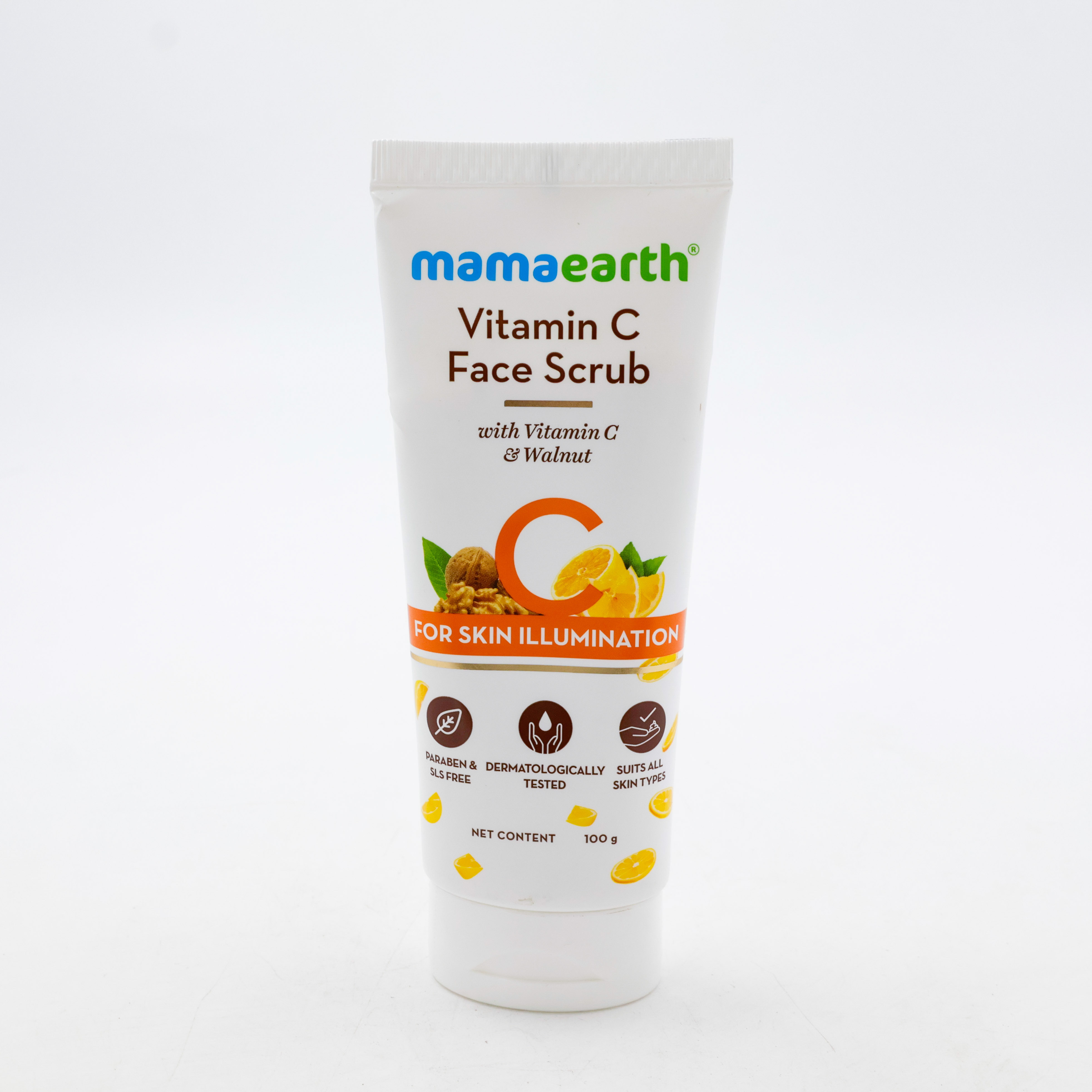 Mama Earth Face Scrub Vitamin C 100 g
